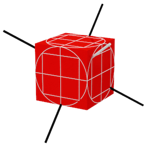 Step c in the proof of the Kochen-Specker Theorem