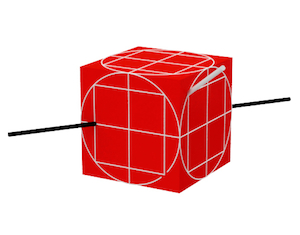 Step d in the proof of the Kochen-Specker Theorem