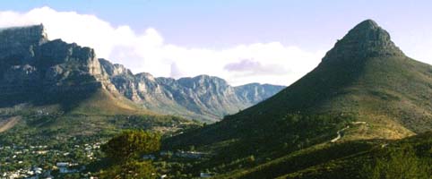 View of Table Mountain, Cape Town, South Africa