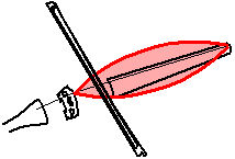 IMAGE: how a violin string appears to vibrate