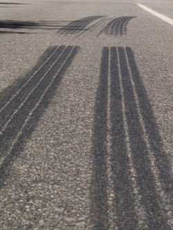 Skid marks