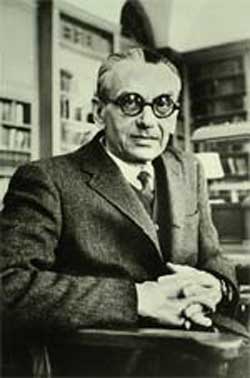 Portrait of Kurt Gödel