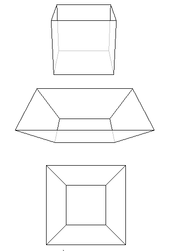 Turning the cube into a network
