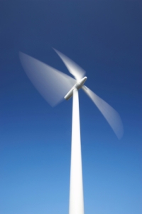 A wind turbine