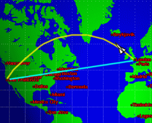 Figure 1: The blue route? 