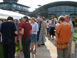 Plus birthday party at the CMS