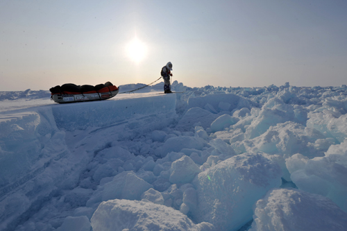 The explorers on the ice