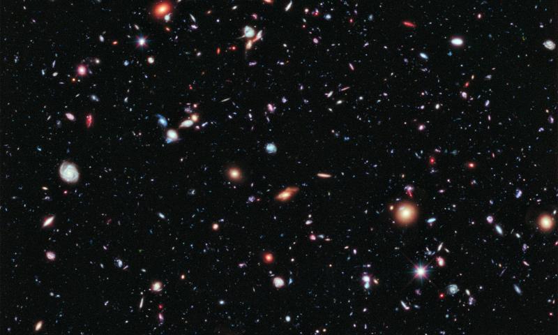 Galaxies in space