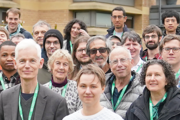 Tim Gowers and participants at his 60th birthday workshop