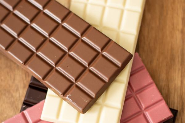 Assortment of chocolate bars