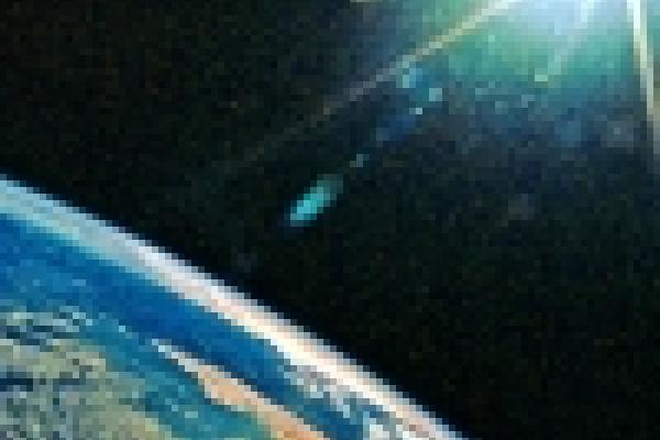 earth shown from space