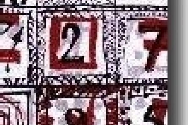 Piece of art with numbers