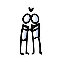 Clip art of couple
