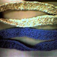 Knitted Mobius strip