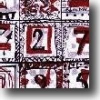 Piece of art with numbers