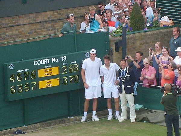 Isner and Mahut